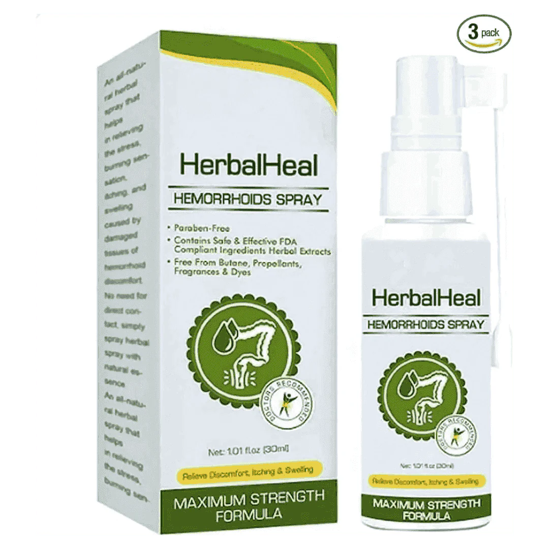 HerbalHeal - بخاخ عشبي لعلاج البواسير