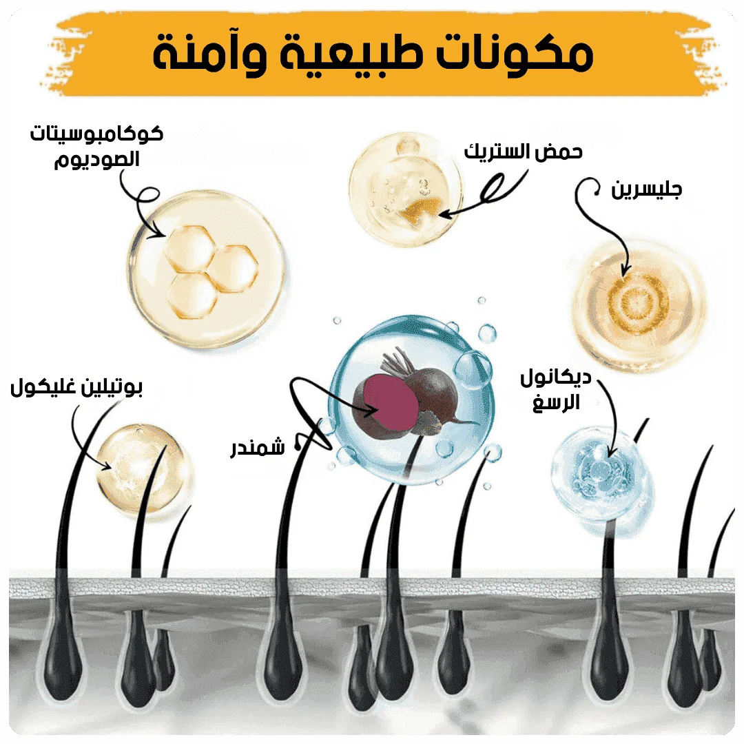 soap black - صابون علاج الشيب - HUDA